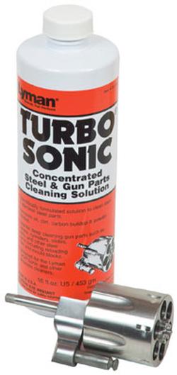 Lyman Turbo Sonic Steel and Gun Parts Cleaning Solution - Stainless Steel