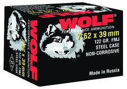Wolf 762BFMJ Polyformance 7.62mmX39mm Full Metal Jacket 122 GR 1000Rds