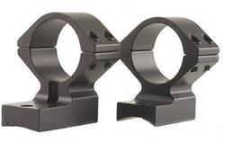 Talley 940700 1-Piece Med Base & Ring Set Remington 700 1'' Style Black Finish