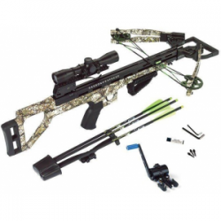 Carbon Express Covert Tyrant Crossbow Package with 4x32 Scope - Camo