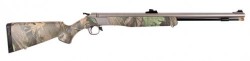 CVA Wolf Stainless Steel/Realtree Xtra Green Muzzleloader with Fiber-Optic Sights