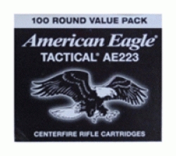 223 Rem - 55 Grain FMJ - Federal American Eagle - 500 Rounds