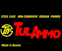 Tulammo Centerfire Handgun 9mm 115 GR FMJ