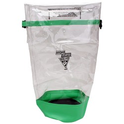 Seattle Sports Glacier Clear Dry Bag, Clear/Lime