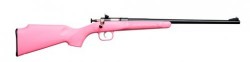 Keystone Crickett Pink/Blued .22LR 16.1-inch 1rd Youth
