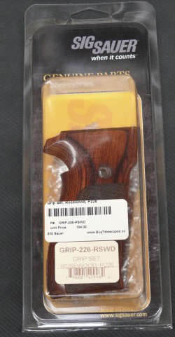 Sig Sauer P226 Grip Set, Rosewood (Discounted)